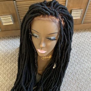 Loc frontal wig… handmade.. not by me.. price is negotiable